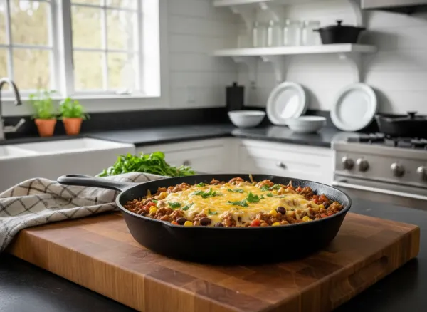 20-Minute Southwest Ground Beef Skillet
