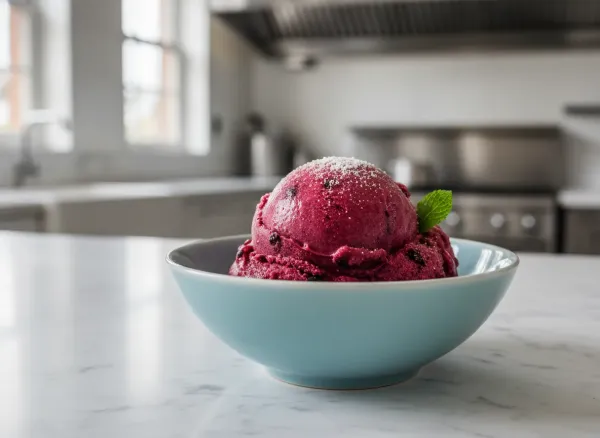 Sugar-Free Mixed Berry Sorbet