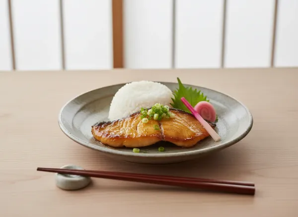 Miso-Mirin Glazed Black Cod