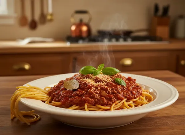 John's Meat Spaghetti