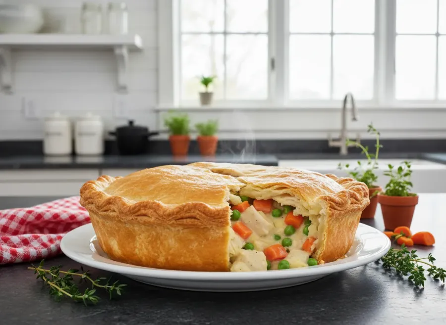 Classic Double-Crust Chicken Pot Pie