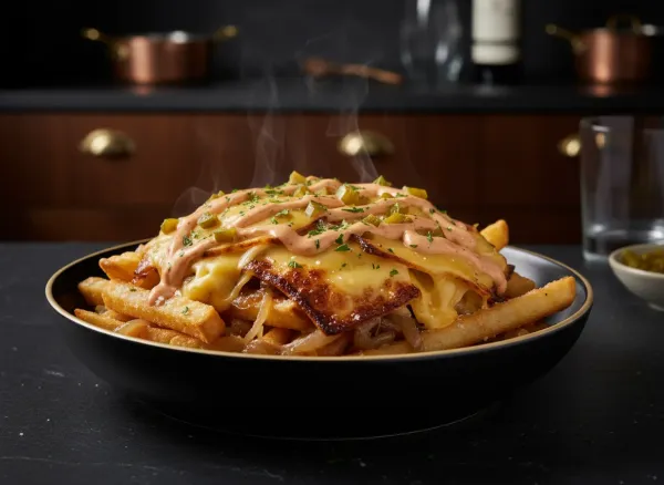 West Coast Animal-Style Loaded Fries — Alternate view