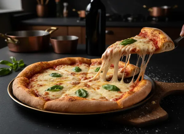 Authentic NY-Style Cheese Pizza