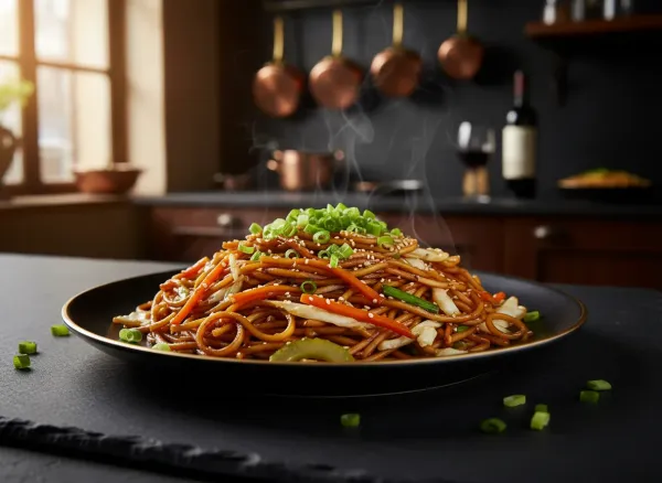 Quick Vegetable Chow Mein