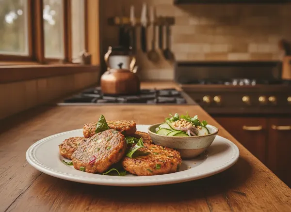 Tod Mun Pla (Thai Fish Cakes with Cucumber Relish)