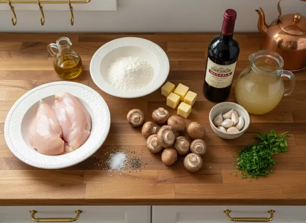 Classic Chicken Marsala — Ingredients view