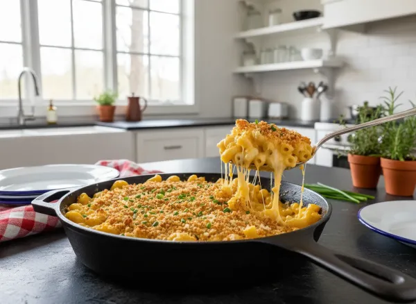 Classic Homestyle Baked Macaroni and Cheese — Alternate view