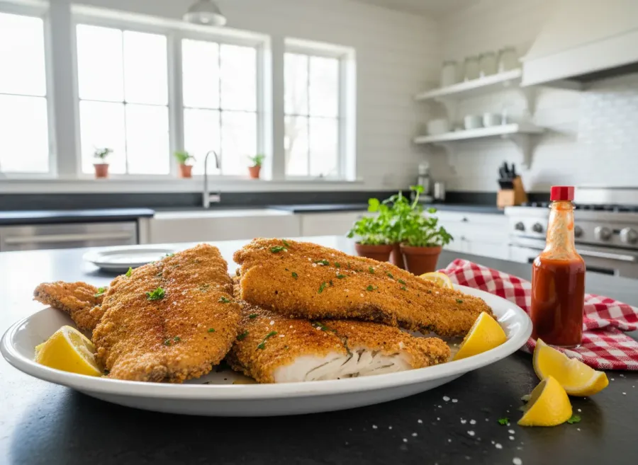 Authentic Southern Crispy Fried Catfish