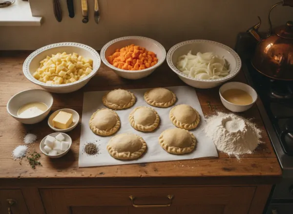 Traditional Cornish Pasty (Batch-Cook & Freeze) — Ingredients view