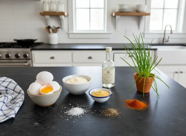Classic Deviled Eggs — Ingredients view