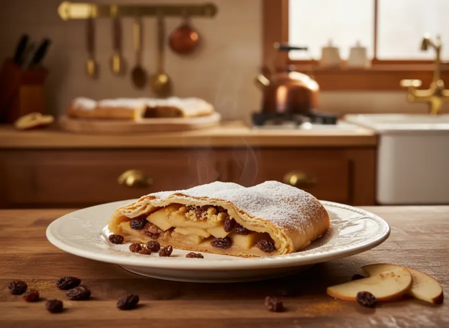 Authentic German Apfelstrudel