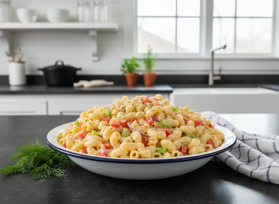Classic American Macaroni Salad