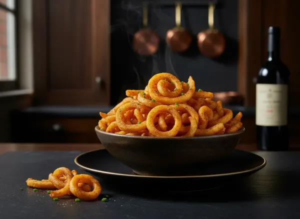 Drive-Thru Style Seasoned Curly Fries — Alternate view