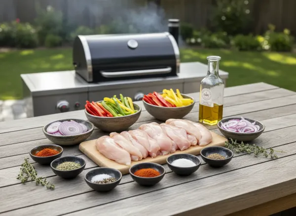 30-Minute Sheet Pan Chicken Fajitas — Ingredients view