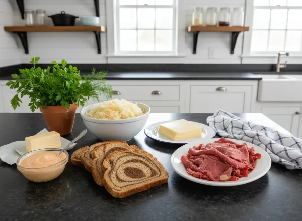 Ultimate Classic Reuben Sandwich — Ingredients view