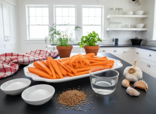 Quick-Pickled Cumin Carrots — Ingredients view