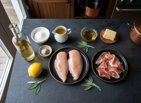 Classic Chicken Saltimbocca — Ingredients view