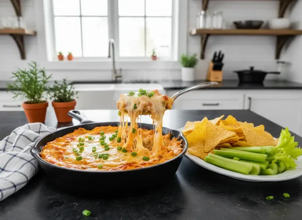 Baked Buffalo Chicken Dip — Alternate view