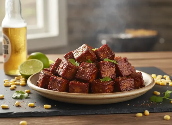 Vegan Smoked Tofu Burnt Ends
