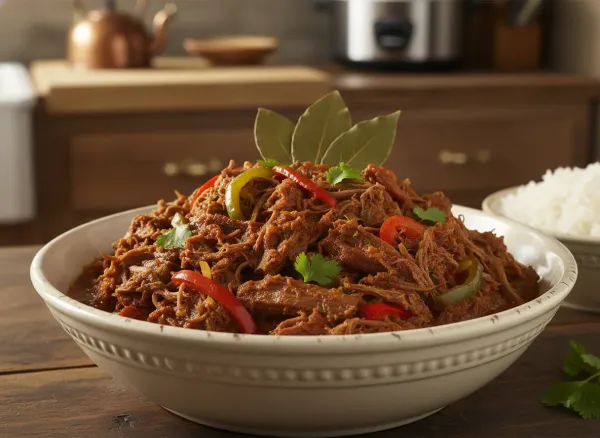 Slow Cooker Ropa Vieja (Cuban Shredded Beef)