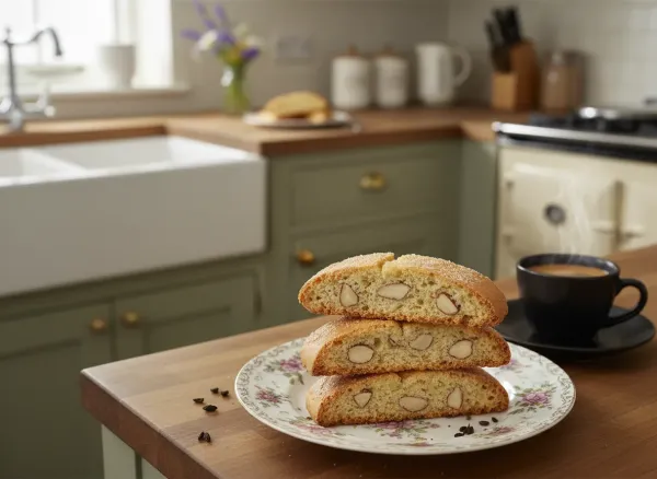 Traditional Almond and Anise Biscotti