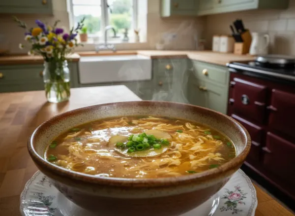 Soothing Egg Drop Soup — Alternate view