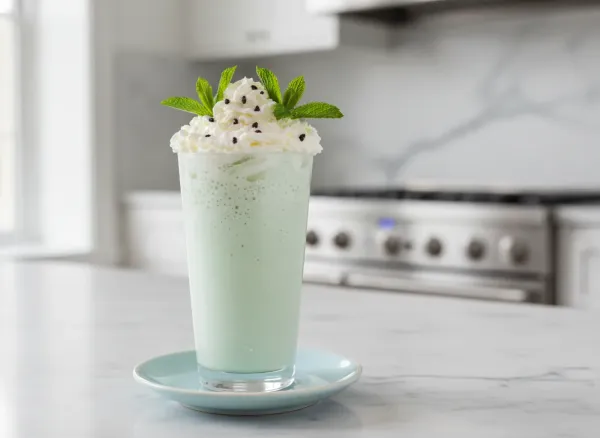 Mint Vanilla Bean Cream Shake