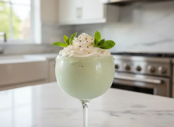 Mint Vanilla Bean Cream Shake — Alternate view
