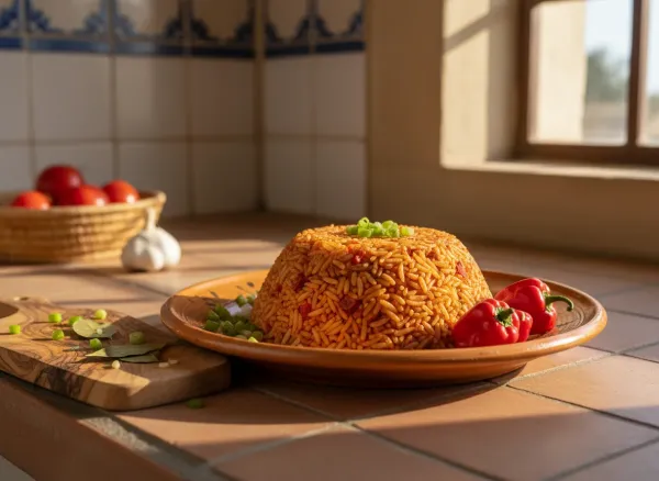 Authentic Nigerian Jollof Rice — Alternate view