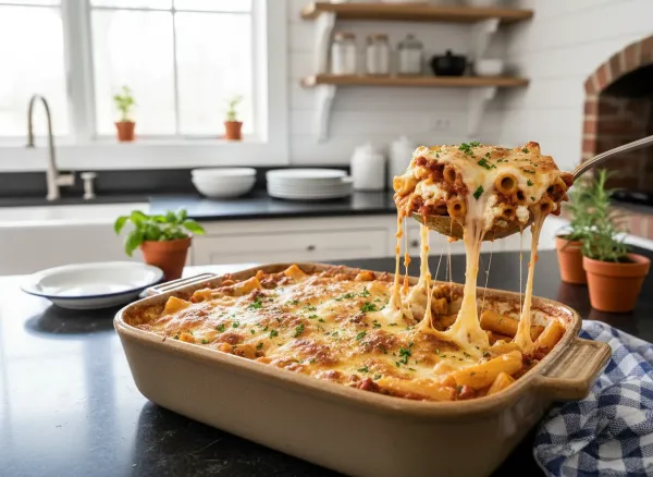 Homestyle Baked Ziti
