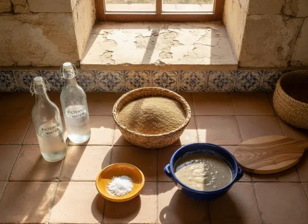Traditional 100% Teff Ethiopian Injera — Ingredients view