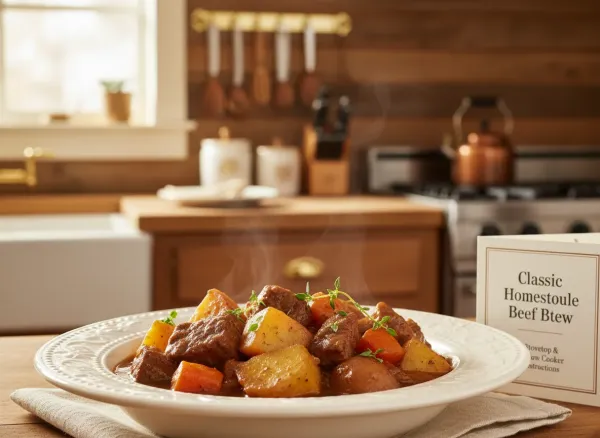 Classic Homestyle Beef Stew