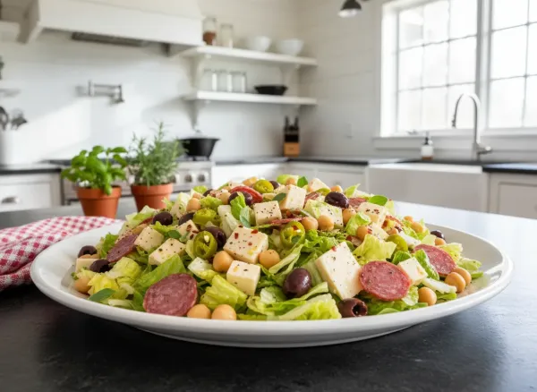 Classic Pizzeria Chopped Antipasto Salad