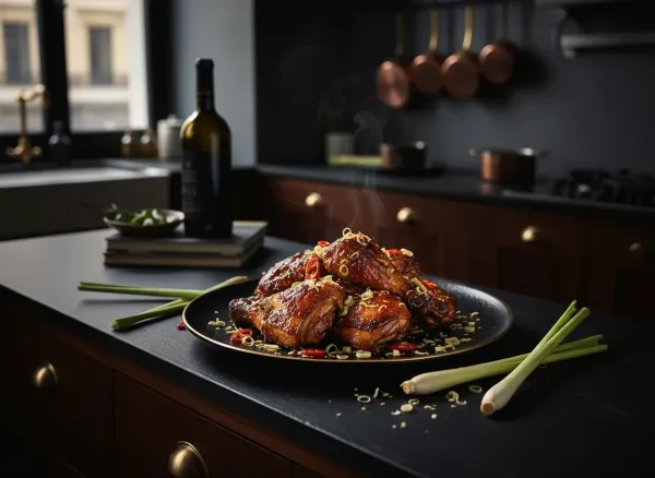 Ga Kho Sa (Vietnamese Caramelized Lemongrass Chicken)