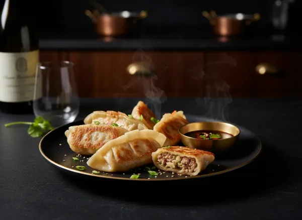 Classic Pork Potstickers — Alternate view