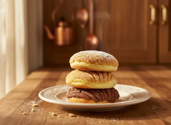 Traditional Mexican Conchas