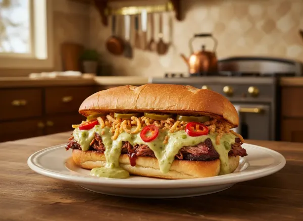 Smoked Brisket Queso Sub