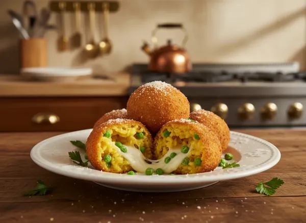 Classic Italian Deep-Fried Arancini