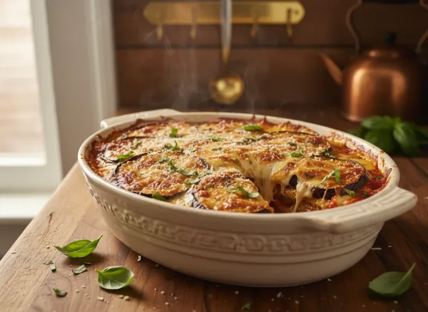 Classic Italian-American Eggplant Parmigiana