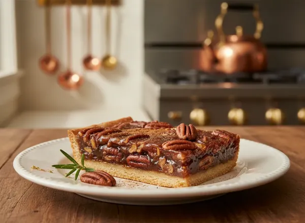 Classic Spiced Pecan Pie Bars