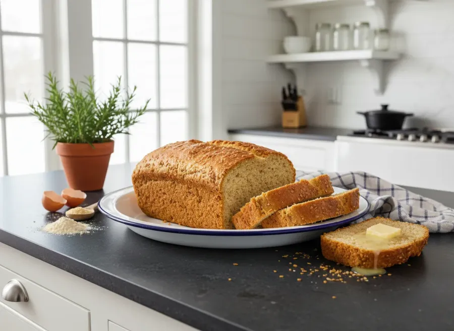 Keto Almond Flax Sandwich Bread