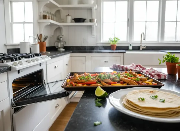 Sheet Pan Chicken Fajitas