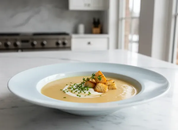 Chilled Sweet Caramelized Onion Soup